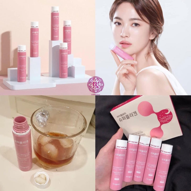 Nước uống bổ sung Collagen VB Vital Beautie Hàn Quốc hộp 30 chai