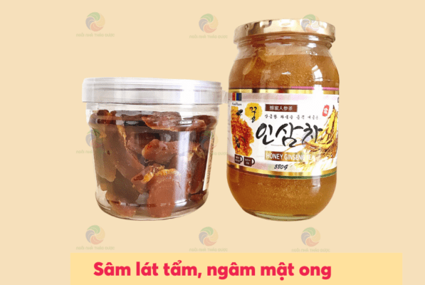 Sam ngam mat ong Han Quoc